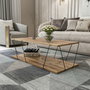 Hanah Home Soporte de TV Industrial en Color Pino